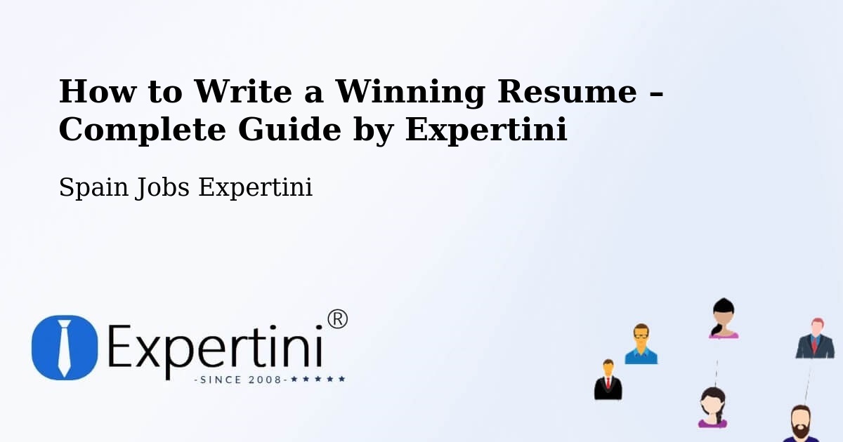 Resume Writing Guide for Job Seekers – Meis - Meis, Spain Jobs Expertini